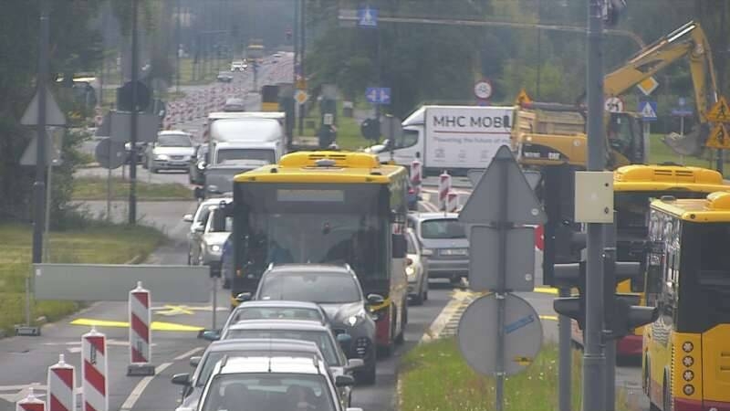 Korki z powodu remontu Hetmańskiej