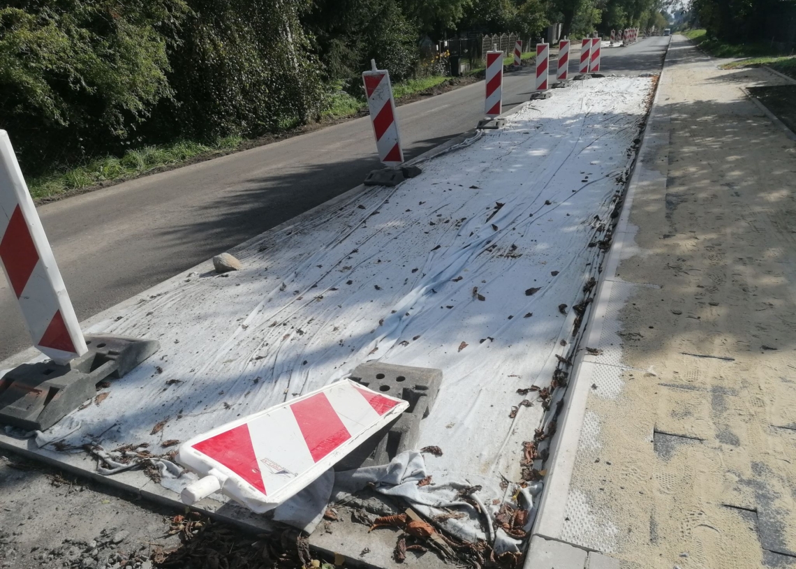 Remont Wiączyńskiej trwa ponad 70 dni, ale prace dobiegają końca