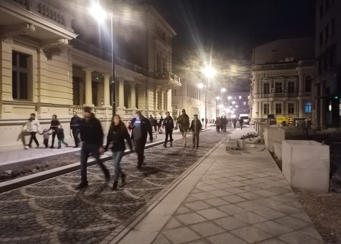 Plac budowy na Moniuszki "zabezpieczono" na LMF