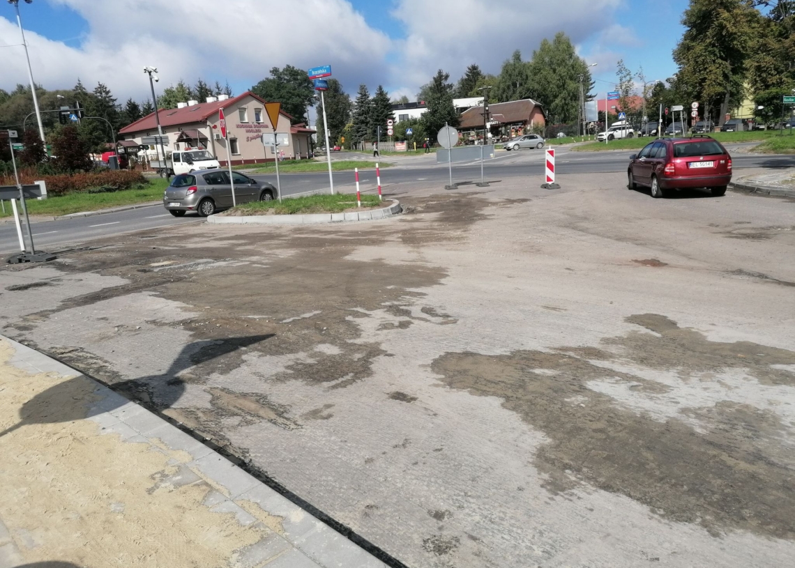 Remont Wiączyńskiej trwa ponad 70 dni, ale prace dobiegają końca