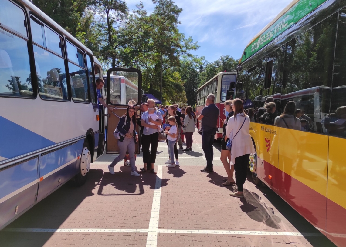 44. Dni Pabianic. Parada autobusów