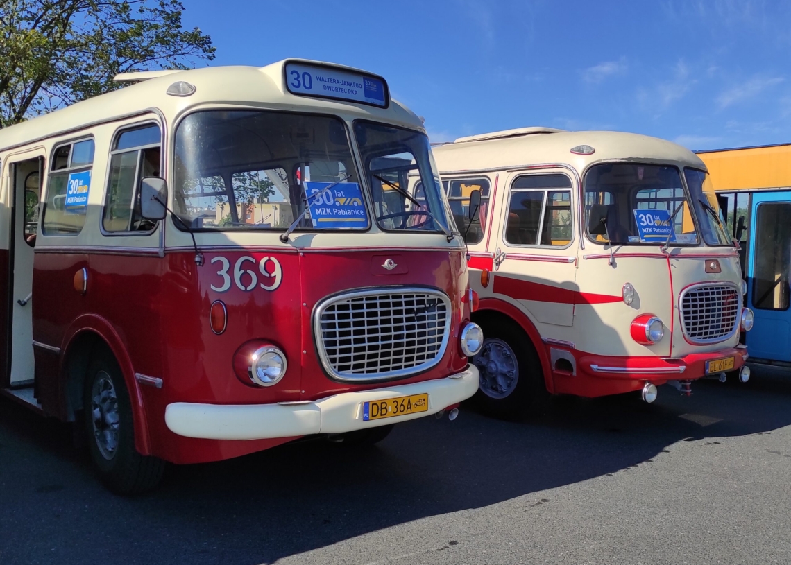 44. Dni Pabianic. Parada autobusów