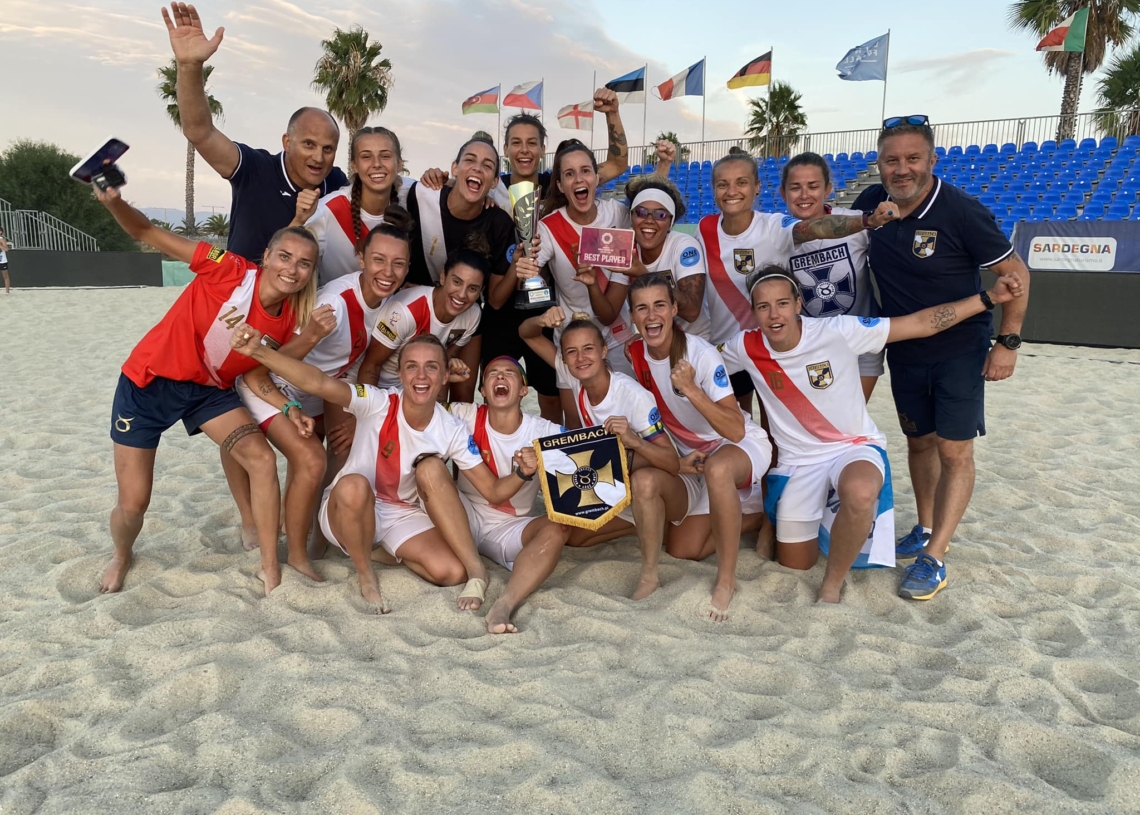 Lady Grembach Łódź wygrały Klubowe Mistrzostwa Świata w Beach Soccerze