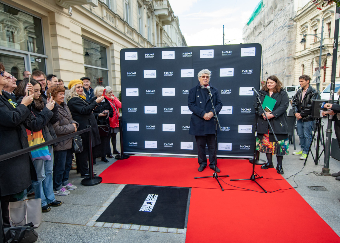 Feliks Falk w Łódzkiej Alei Gwiazd