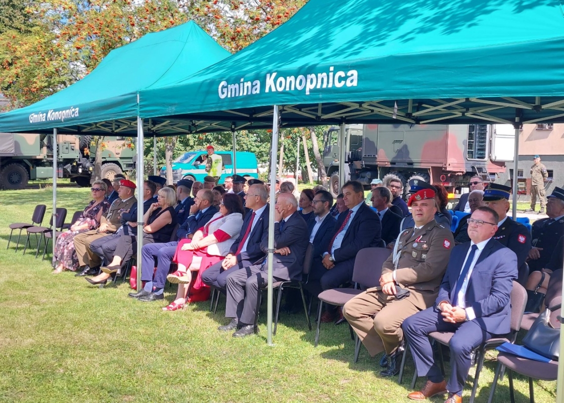 Hołd dla bohaterów w Konopnicy
