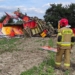 Tragiczny wypadek samolotu pod Piotrkowem