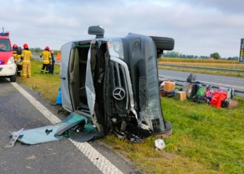 Groźny wypadek na A2
