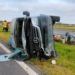 Groźny wypadek na A2. Wśród rannych są dzieci 6 Groźny wypadek na A2