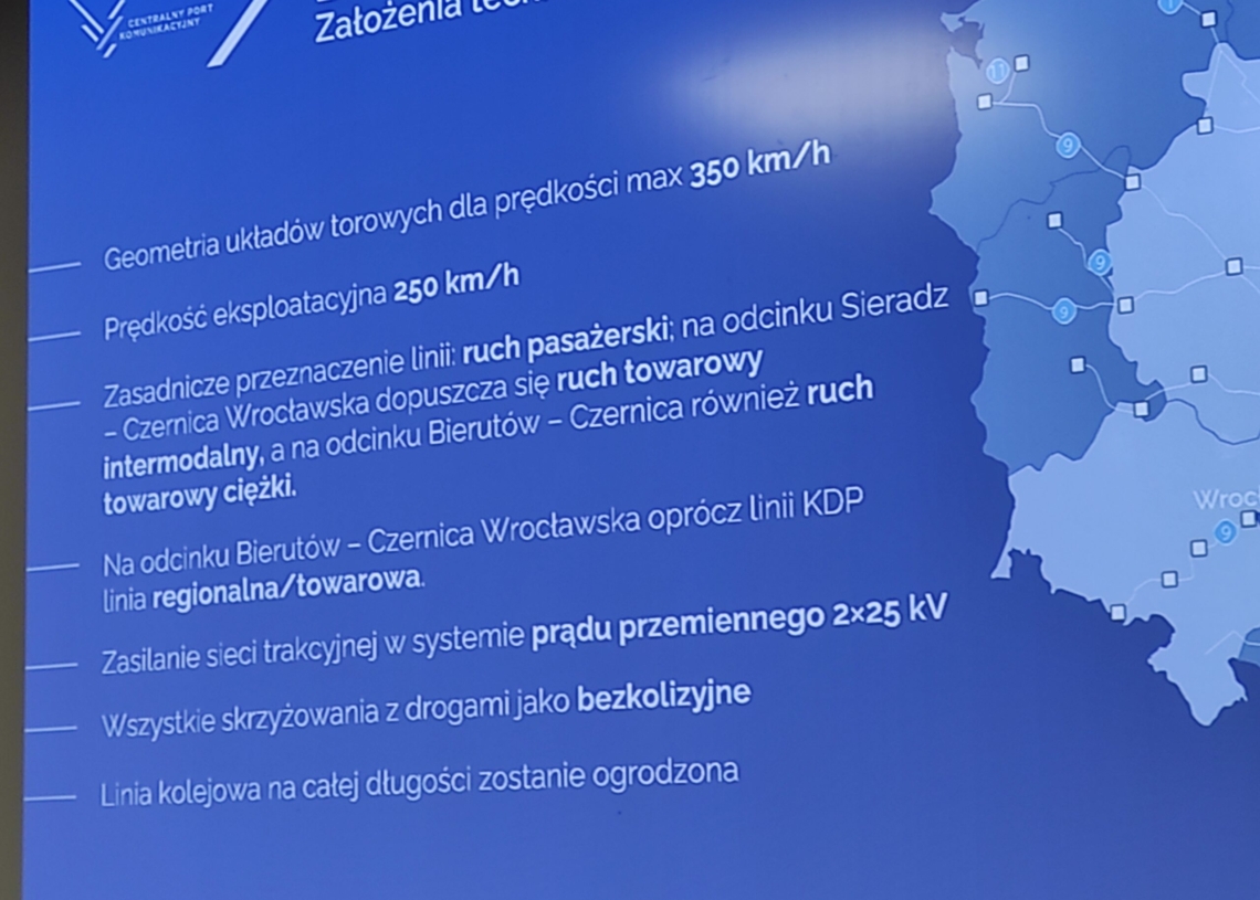 Kolej Dużych Prędkości tematem spotkania mieszkańców Lublinka z CPK