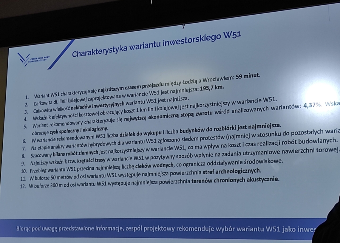 Kolej Dużych Prędkości tematem spotkania mieszkańców Lublinka z CPK