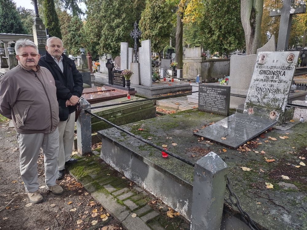 Grób prof. Henryka Gnoińskiego jest na piotrkowskich Powązkach