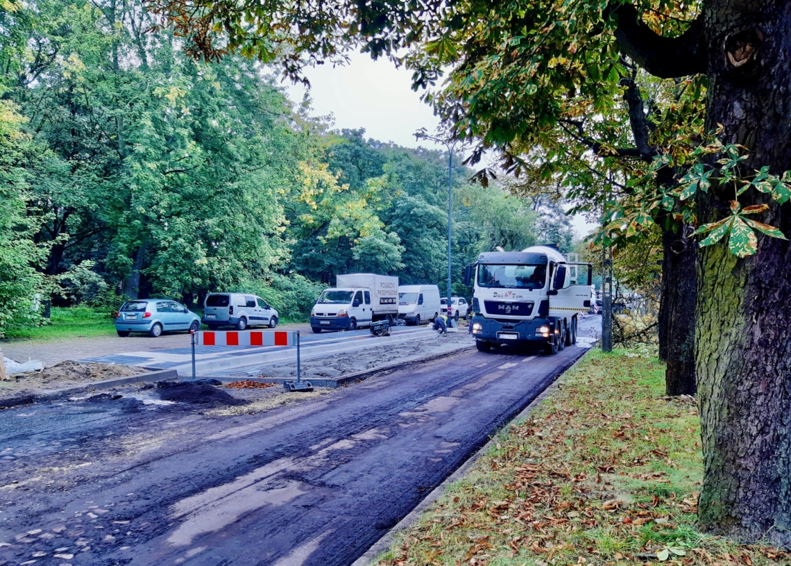 Kosynierów Gdyńskich z nową nawierzchnią