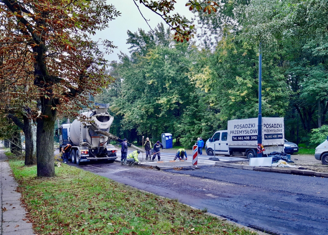 Kosynierów Gdyńskich z nową nawierzchnią