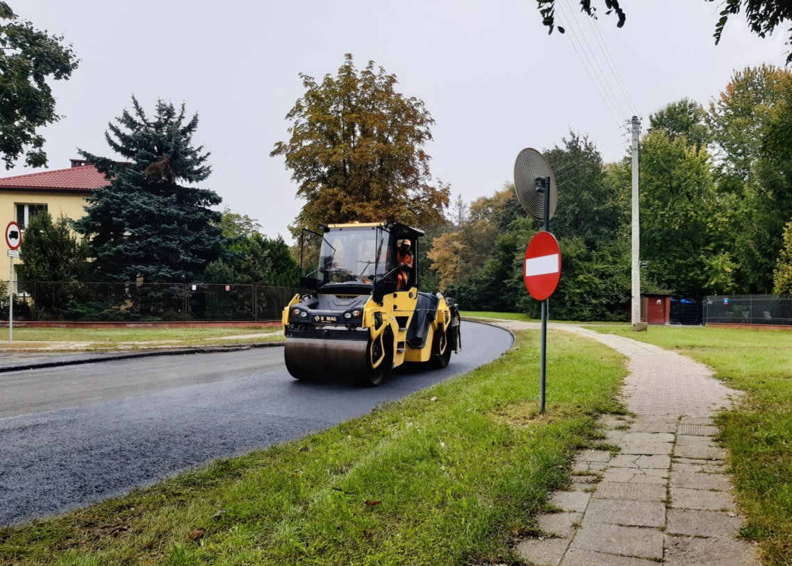 Kosynierów Gdyńskich z nową nawierzchnią