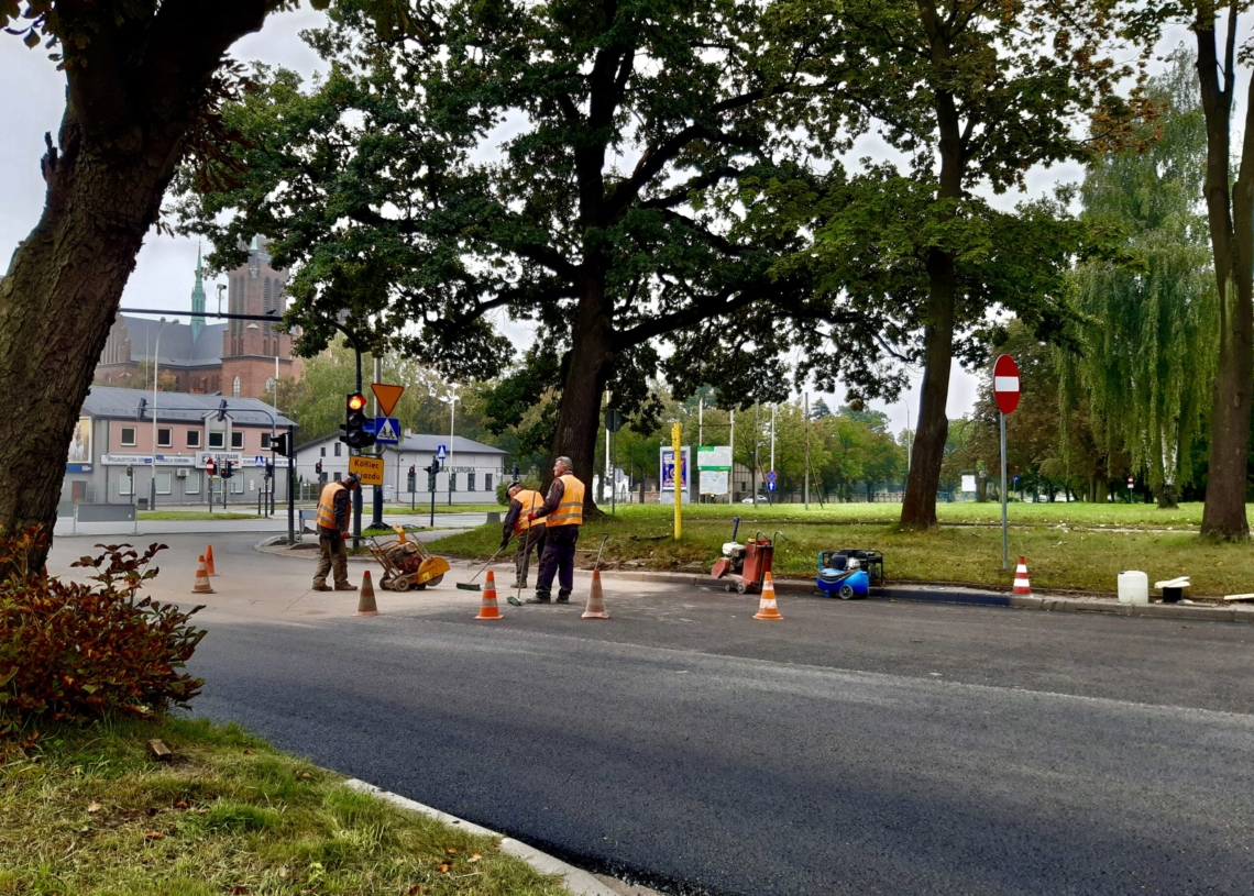 Kosynierów Gdyńskich z nową nawierzchnią