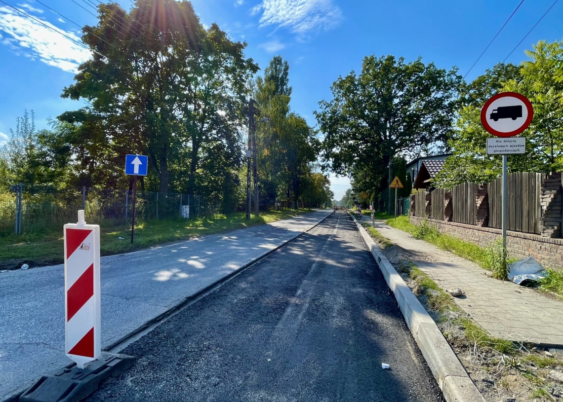 Prace na Hetmańskiej postępują, a remont Olechowskiej się ślimaczy