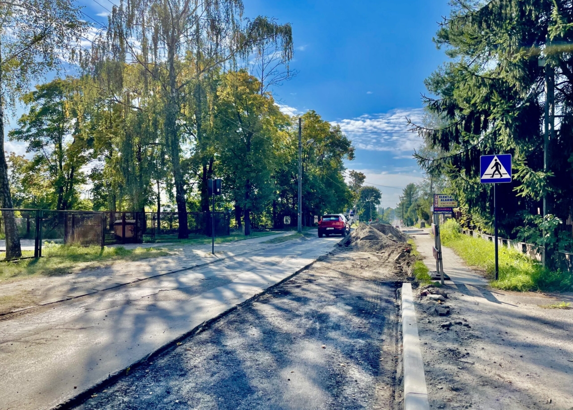 Prace na Hetmańskiej postępują, a remont Olechowskiej się ślimaczy