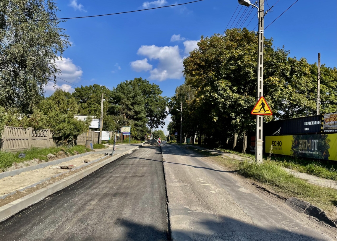 Prace na Hetmańskiej postępują, a remont Olechowskiej się ślimaczy