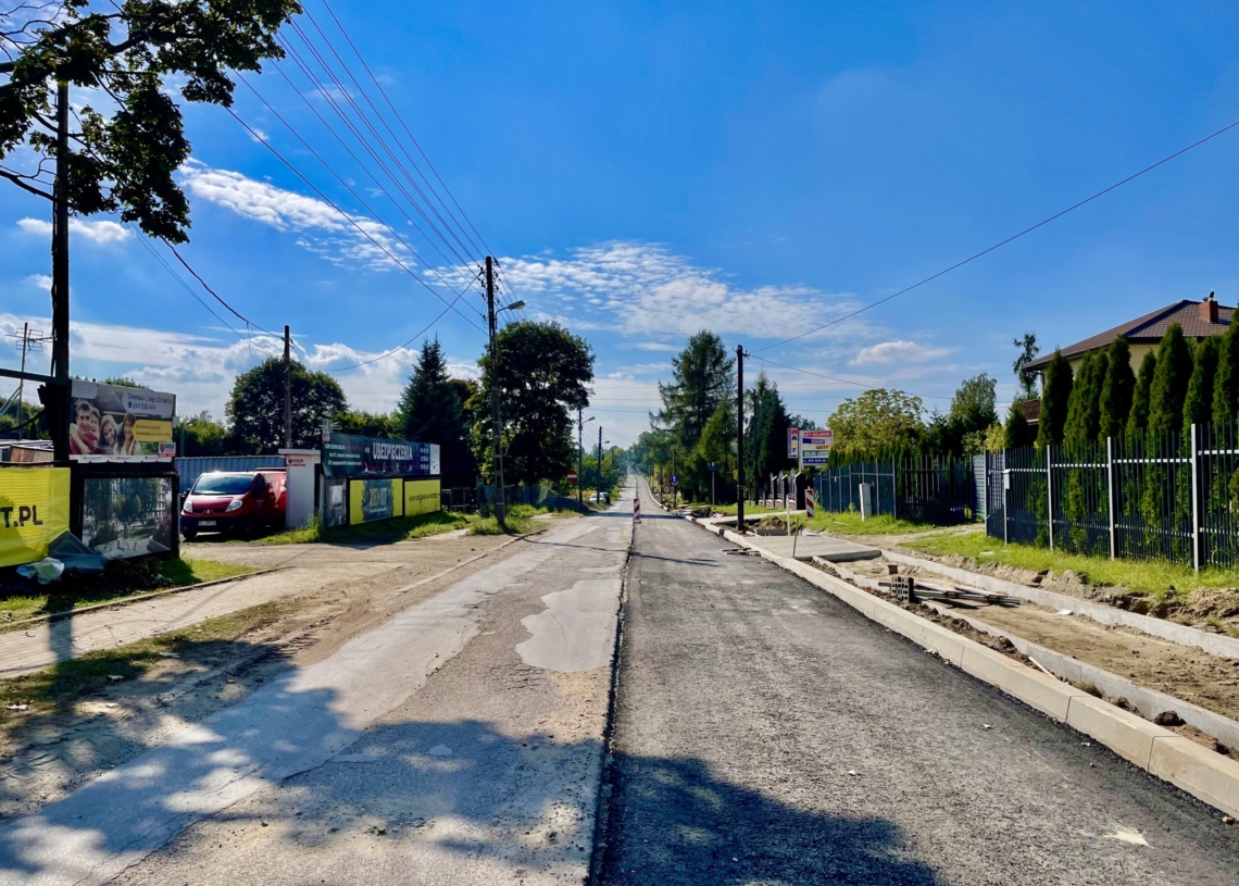 Prace na Hetmańskiej postępują, a remont Olechowskiej się ślimaczy