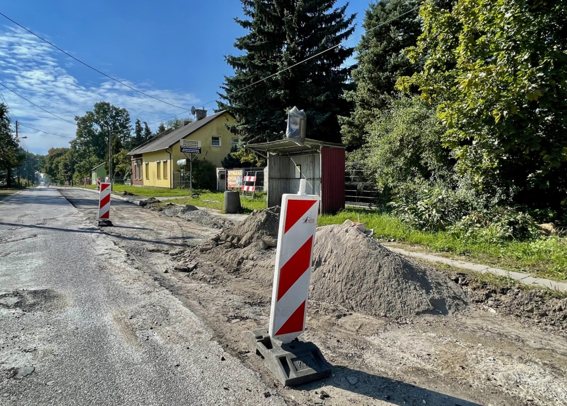 Prace na Hetmańskiej postępują, a remont Olechowskiej się ślimaczy