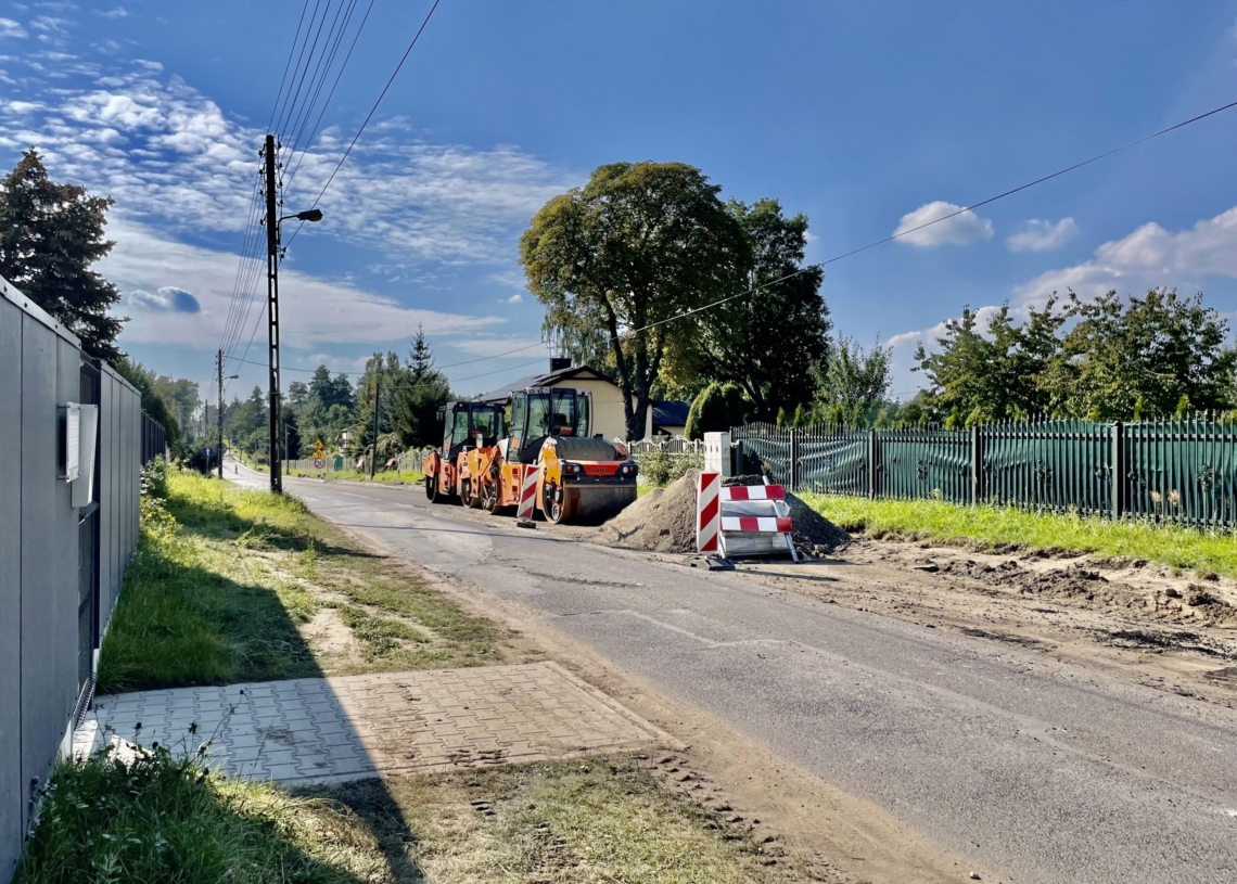Prace na Hetmańskiej postępują, a remont Olechowskiej się ślimaczy