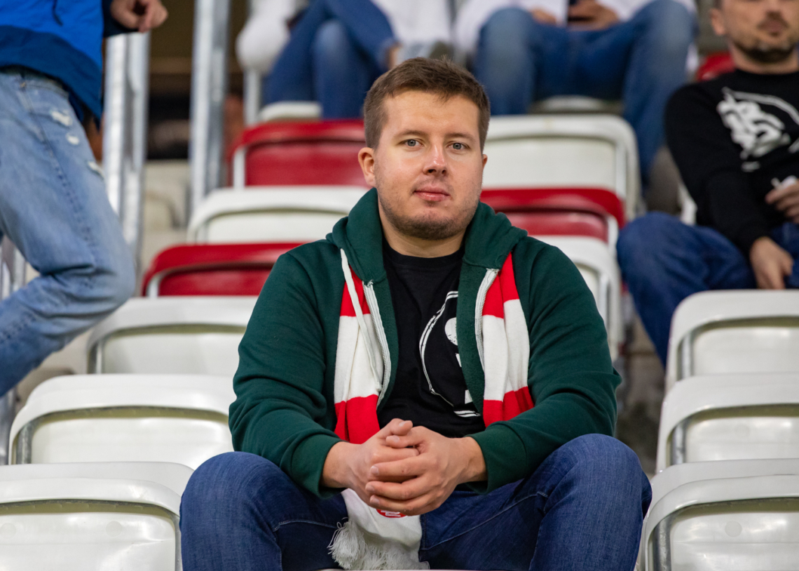 Doping kibiców ŁKS Łódź