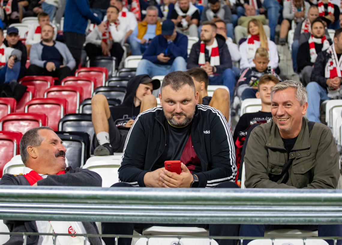 Doping kibiców ŁKS Łódź