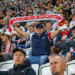 Doping kibiców ŁKS Łódź w meczu z Górnikiem Łęczna