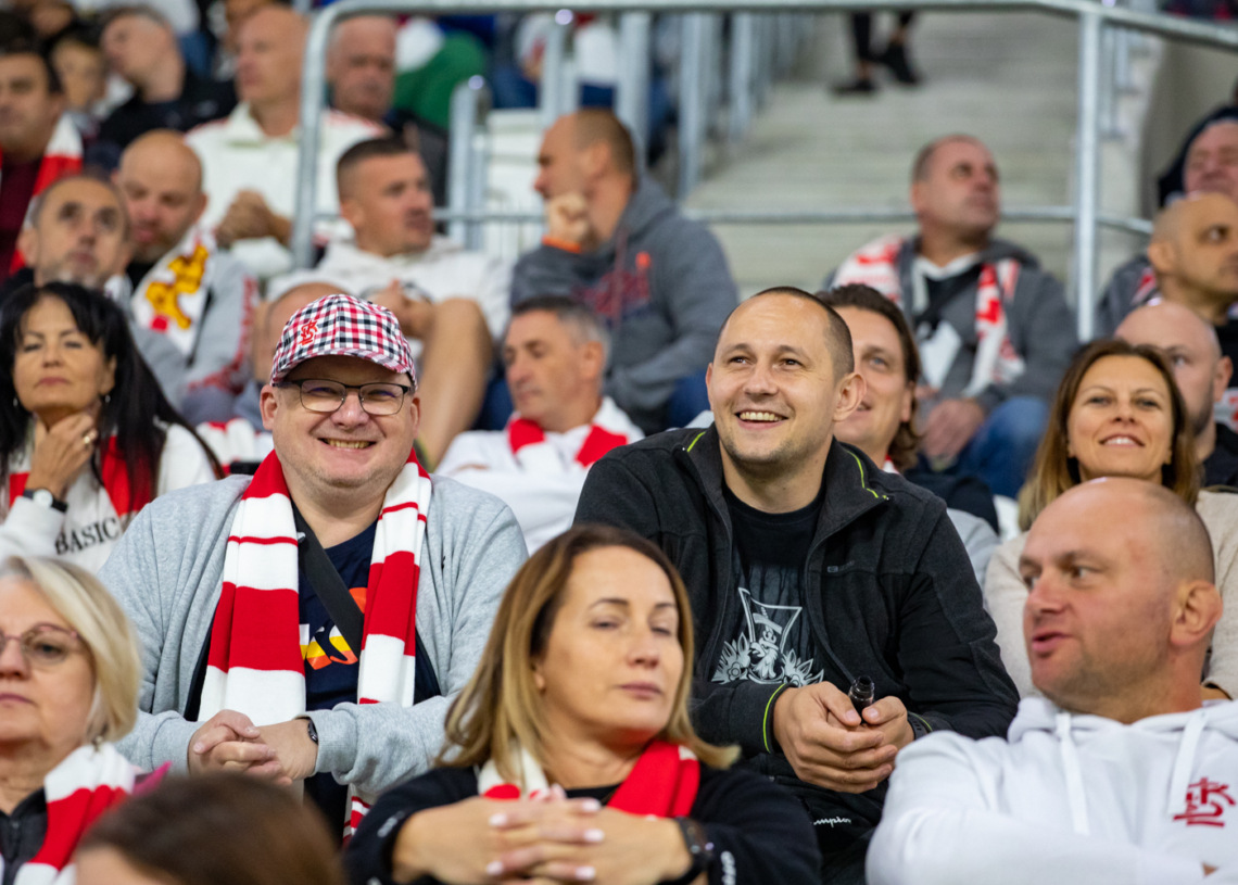 Doping kibiców ŁKS Łódź