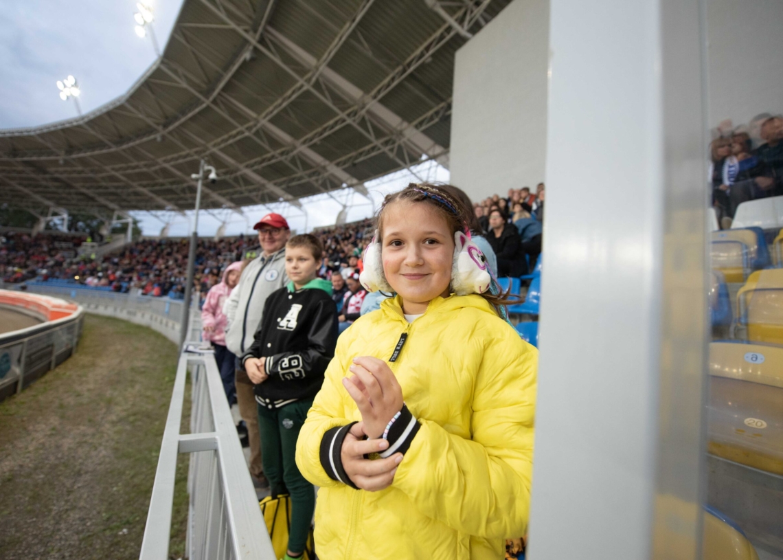 Doping kibiców podczas Meczu Narodów 2022 na Moto Arenie w Łodzi [ZDJĘCIA + WIDEO]