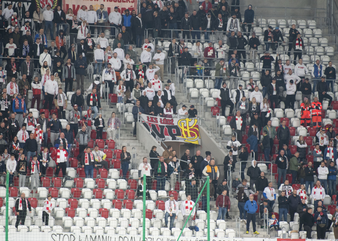 Doping kibiców ŁKS