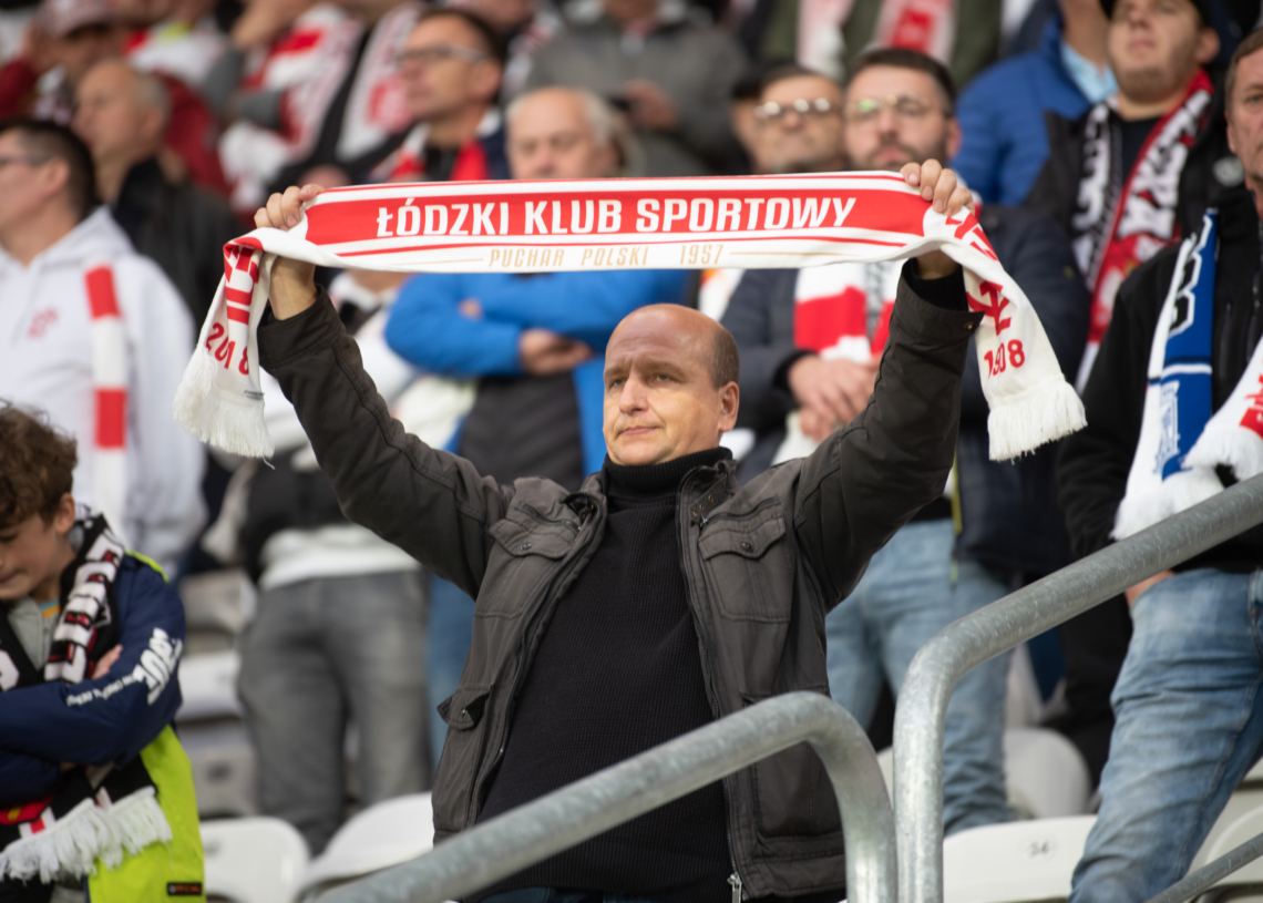 Doping kibiców ŁKS