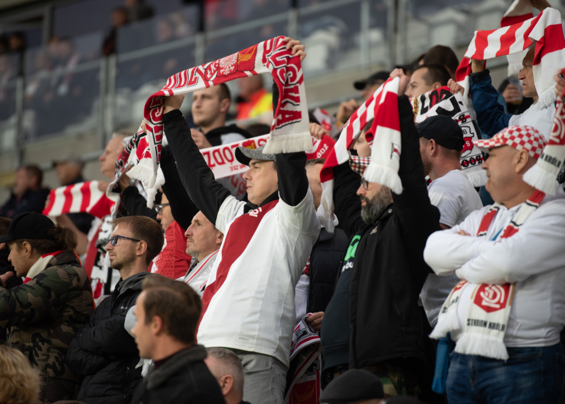 Doping kibiców ŁKS