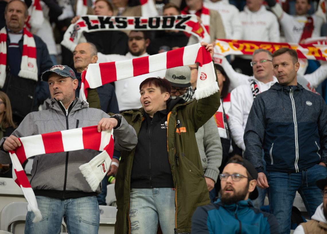 Doping kibiców ŁKS