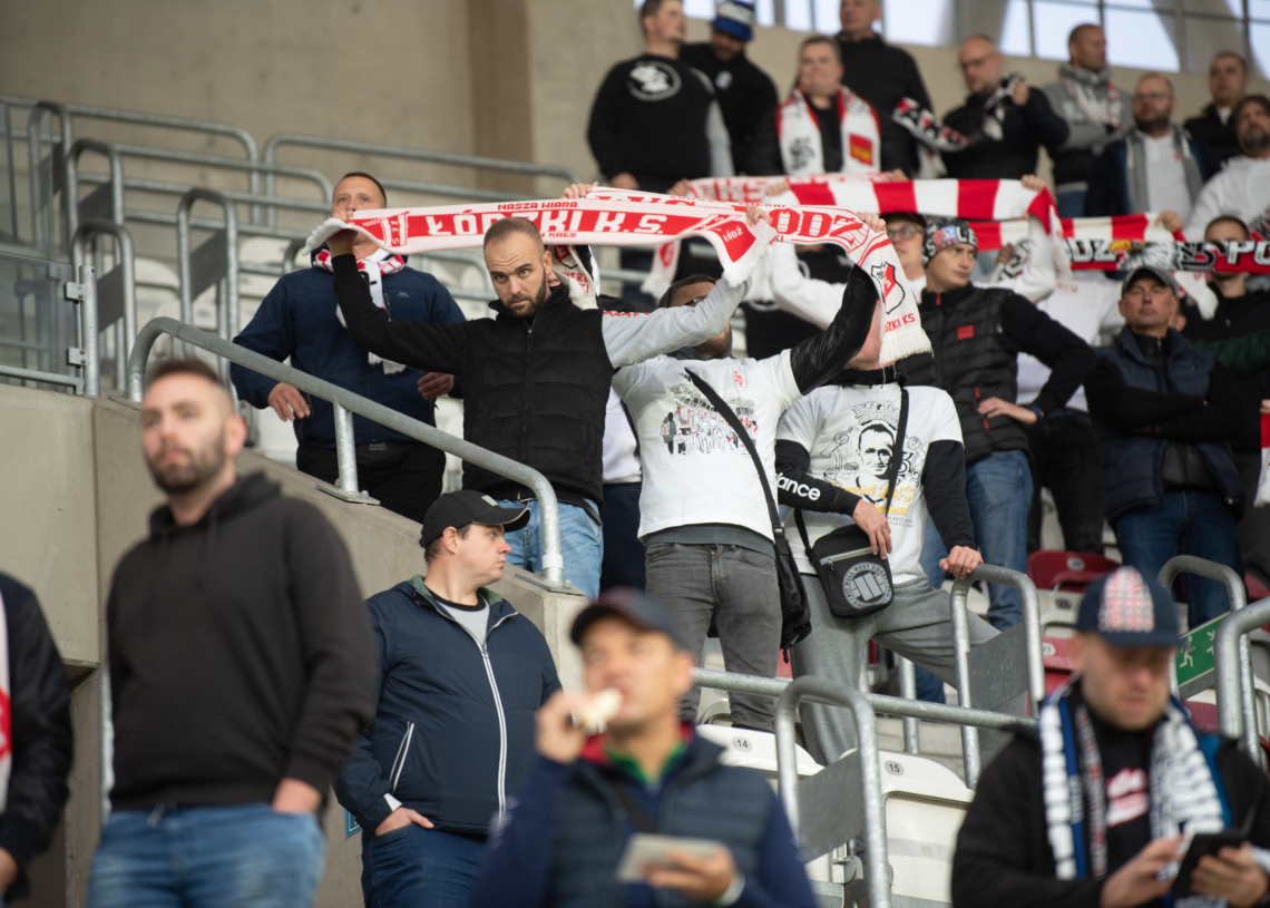 Doping kibiców ŁKS
