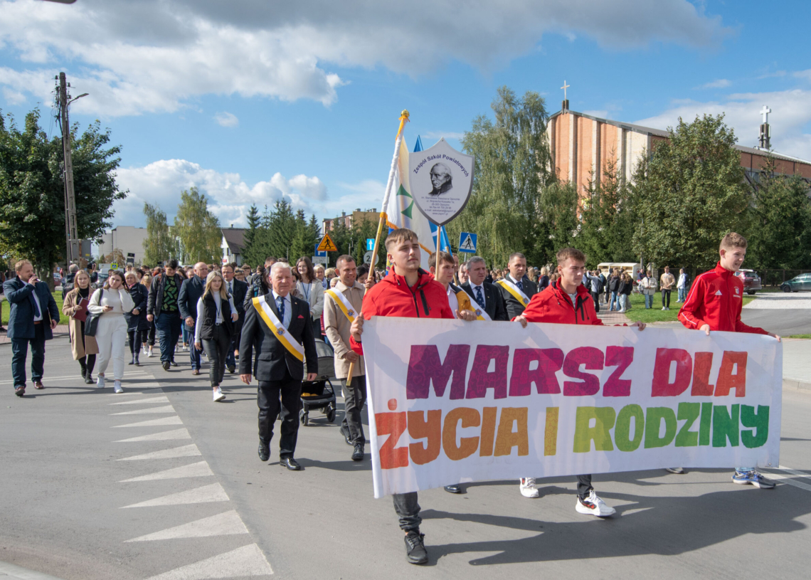Marsz dla Życia i Rodziny przeszedł ulicami Opoczna