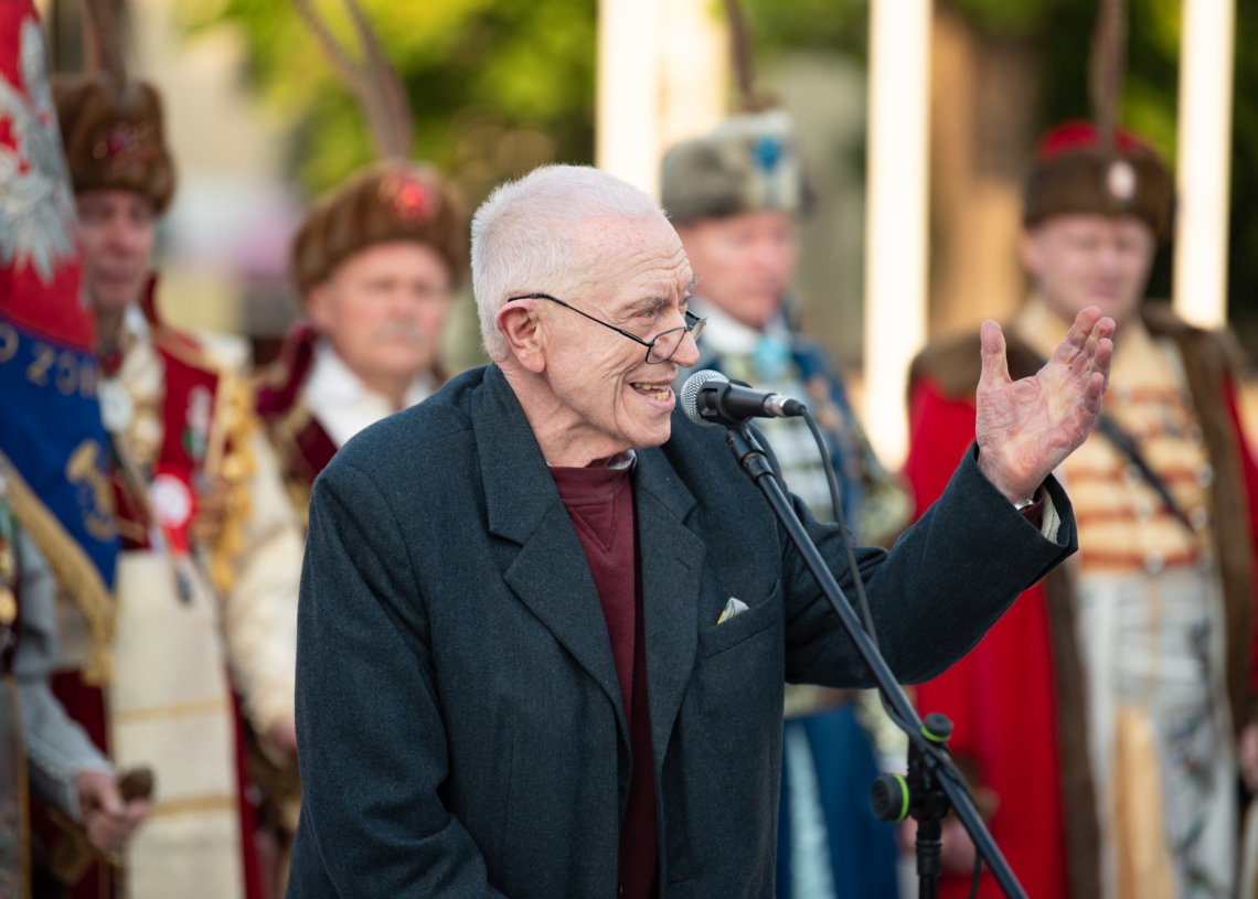 Pomnik Jana Łaskiego - odsłonięcie