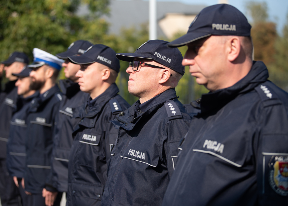Otwarcie komisariatu policji w Andrespolu