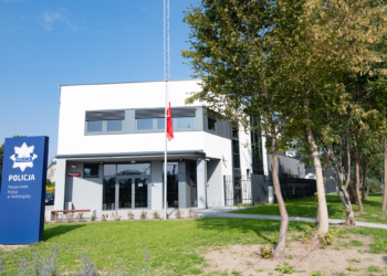 Nowa siedziba policji w Andrespolu