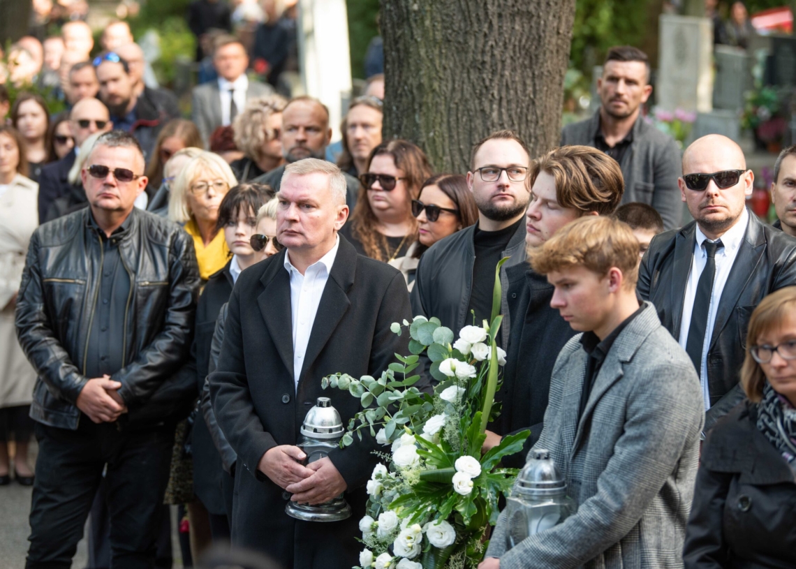 Pożegnanie Marty Macherowskiej i Macieja Jaśkiewicza, ofiar katastrofy lotniczej z Gliny