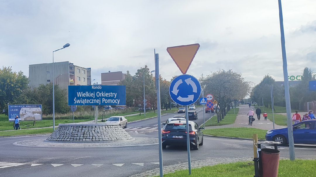 Rondo WOŚP w Piotrkowie