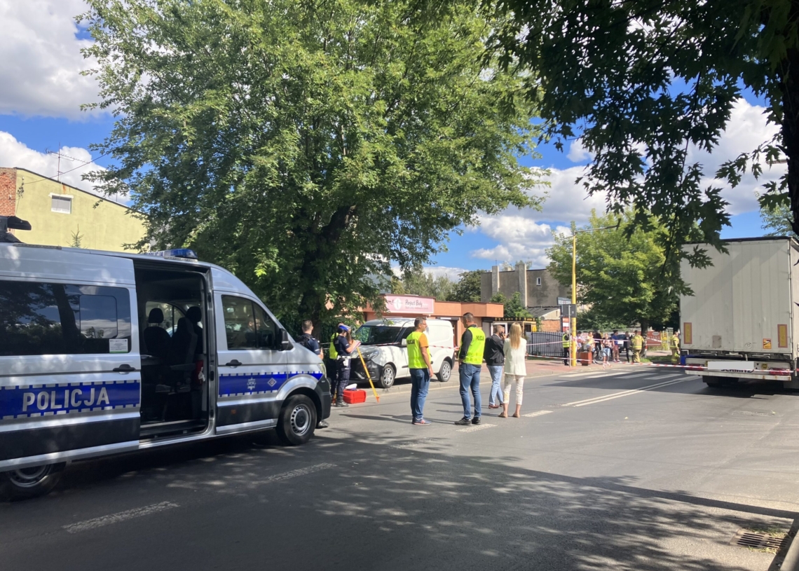 Tragiczny wypadek w Aleksandrowie