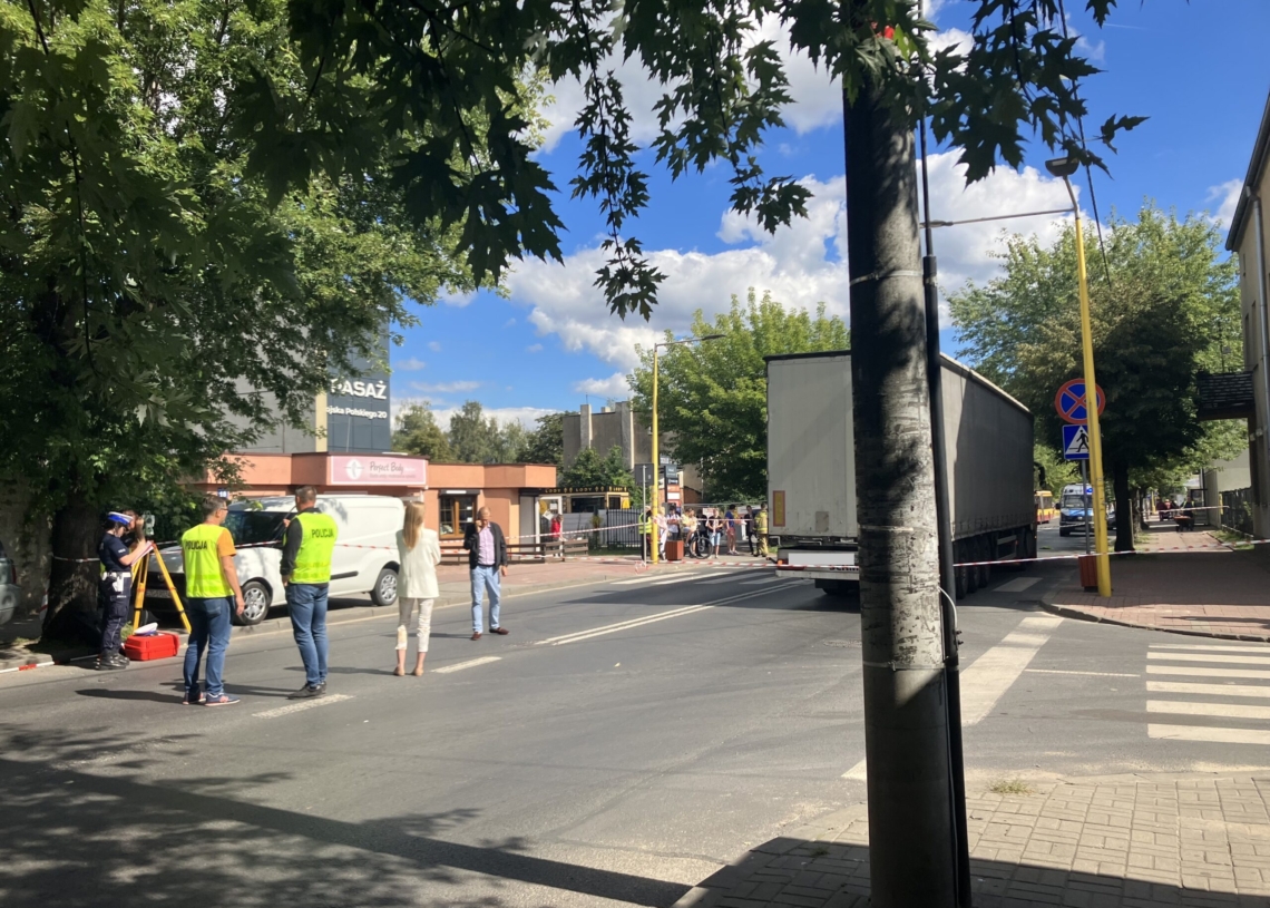 Tragiczny wypadek w Aleksandrowie