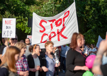 Protest na DK12 w Lubanowie. Nie dla KDP (zdjęcie ilustracyjne)