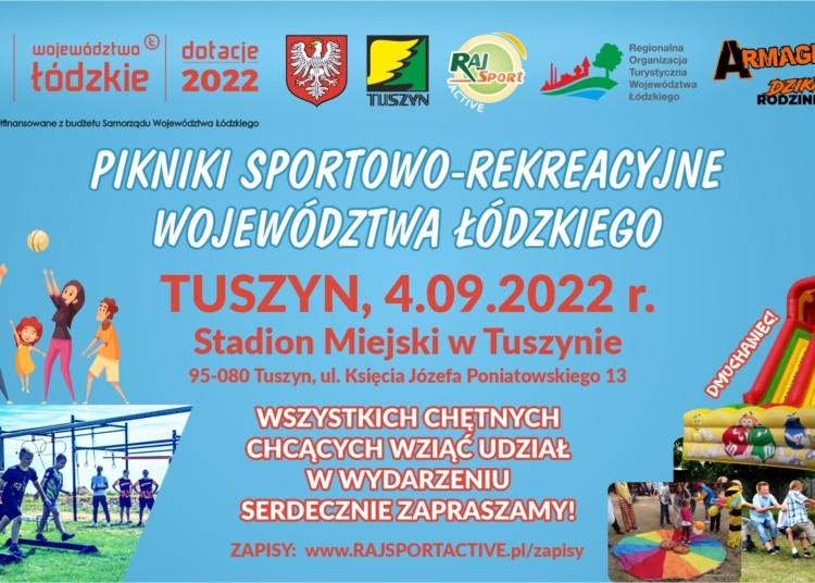 Piknik sportowo-rekreacyjny Województwa Łódzkiego w Tuszynie
