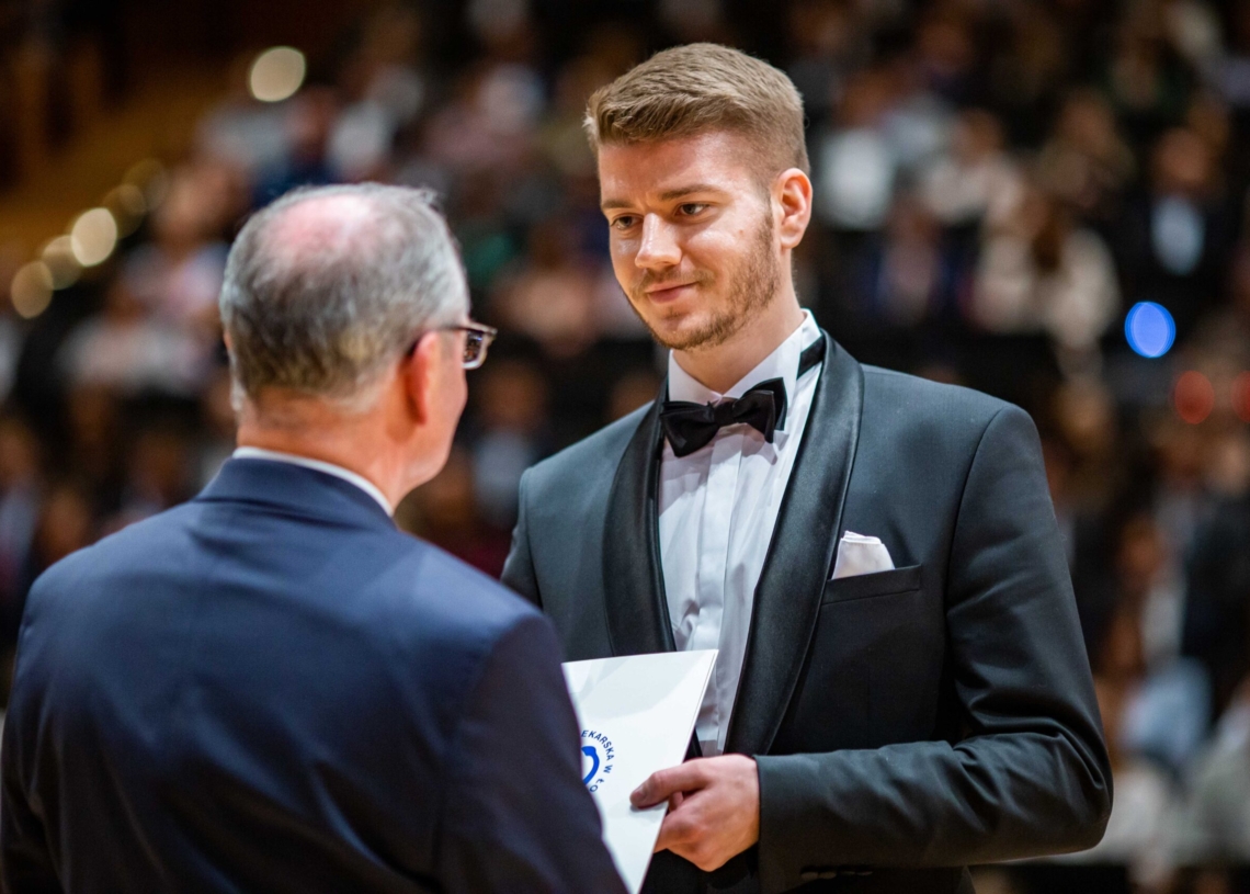 Gala wręczenia dyplomów lekarskich w Filharmonii Łódzkiej