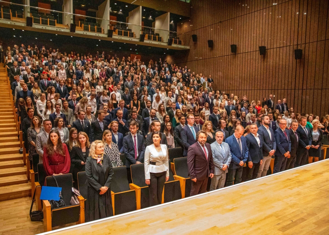 Gala wręczenia dyplomów lekarskich w Filharmonii Łódzkiej