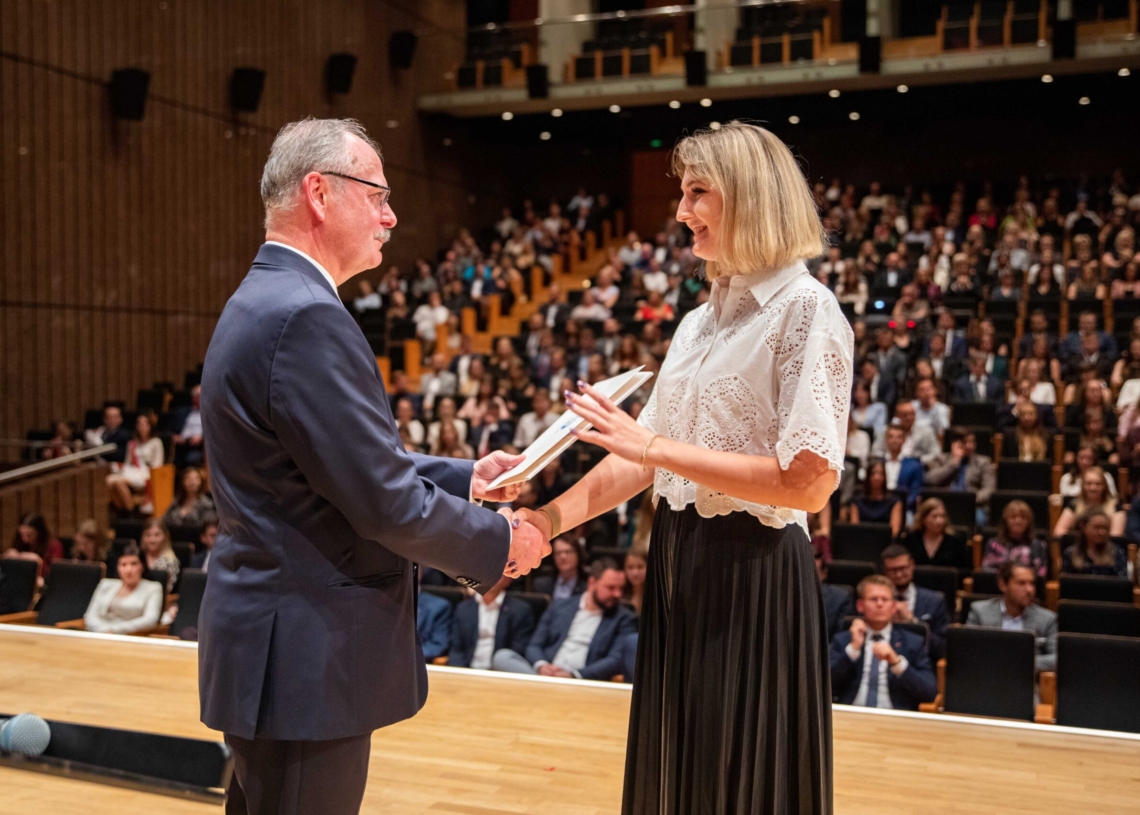Gala wręczenia dyplomów lekarskich w Filharmonii Łódzkiej