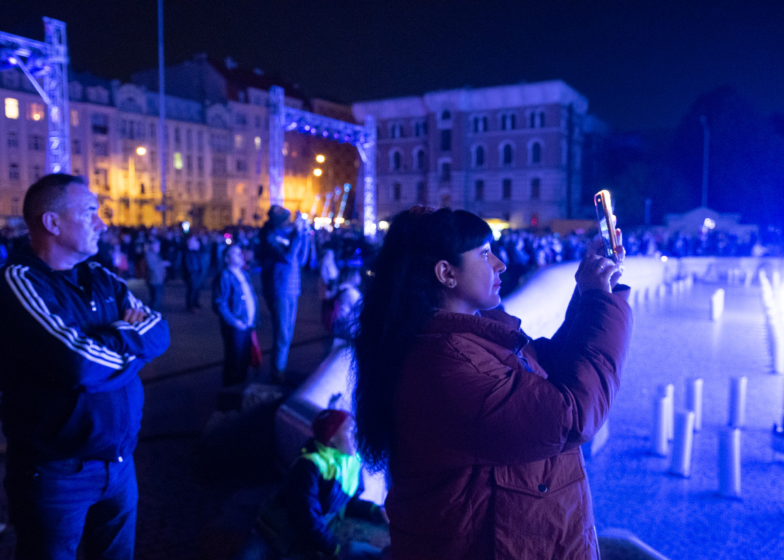 Występ solistów Teatru Wielkiego na zakończenie Light Move Festival 2022 [ZDJĘCIA+WIDEO]