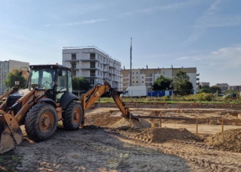Rozpoczęła się budowa bloku komunalnego w Sieradzu
